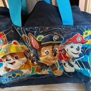 Boys paw patrol bag